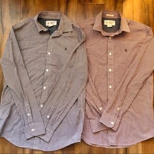 2 Men’s Button Down Original Penguin Shirts